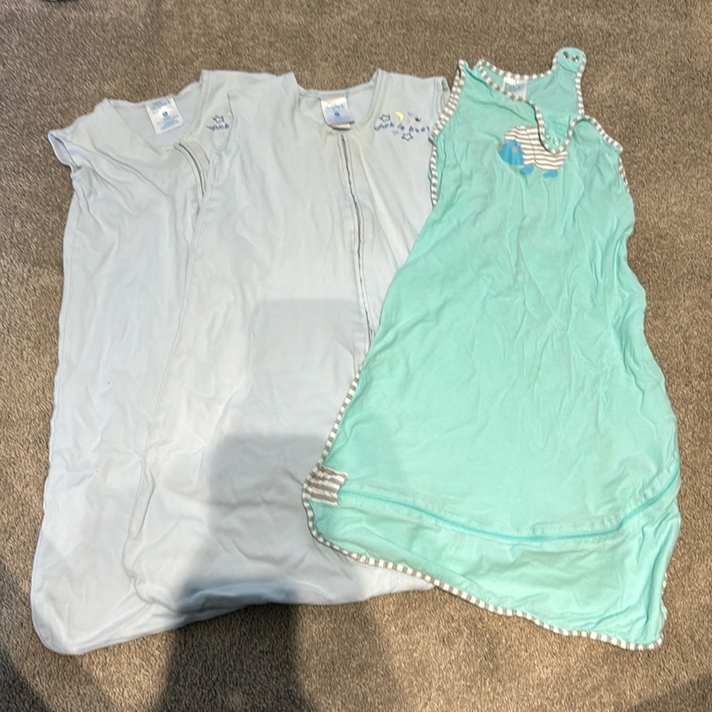 Set of 3 sleep sacks - Halo and Nuzzlin